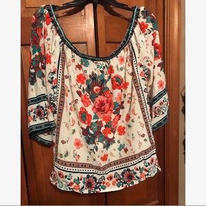 Brand new off the shoulder shirt